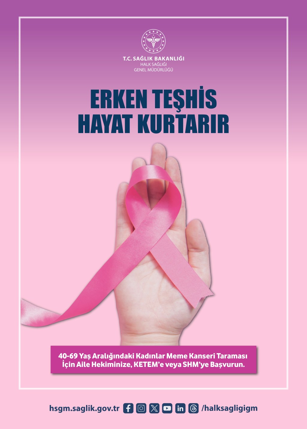 Ekim Ayı Meme Kanseri Farkındalık&nbsp;Ayı